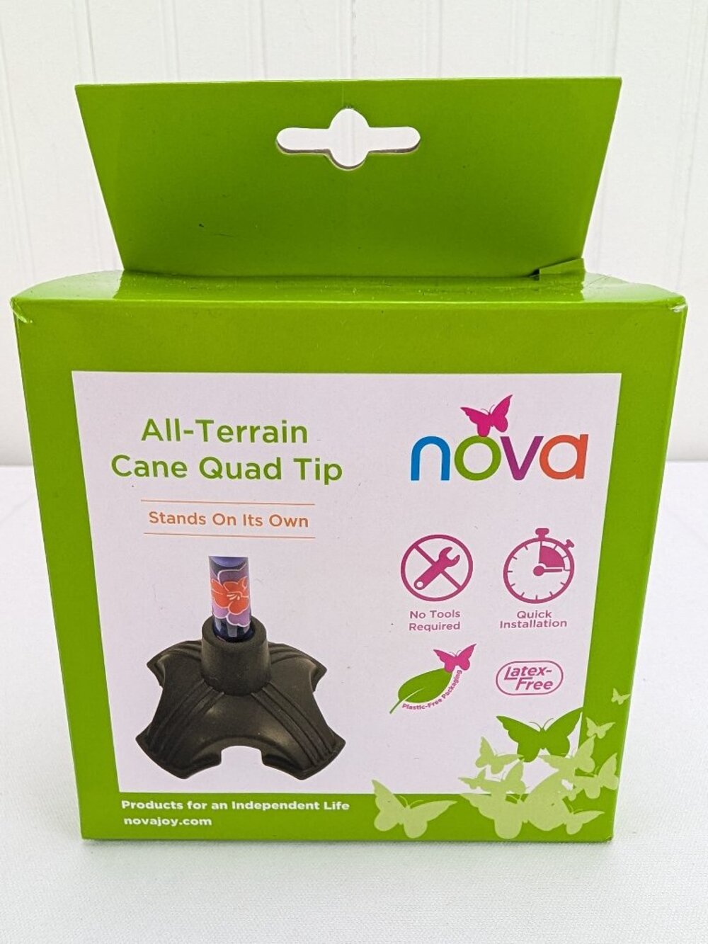 Nova All Terrain Cane Quad Tip for 3/4" Shaft New in Box